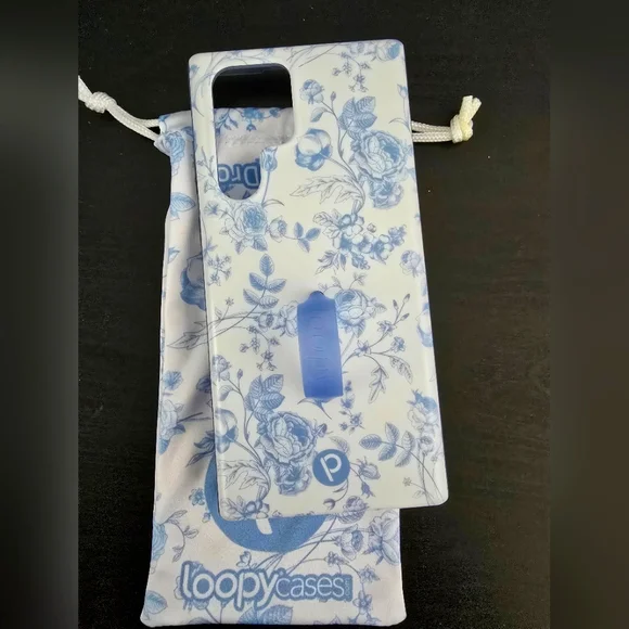 Loopy - Blue Toile Case - Picture 3 of 3
